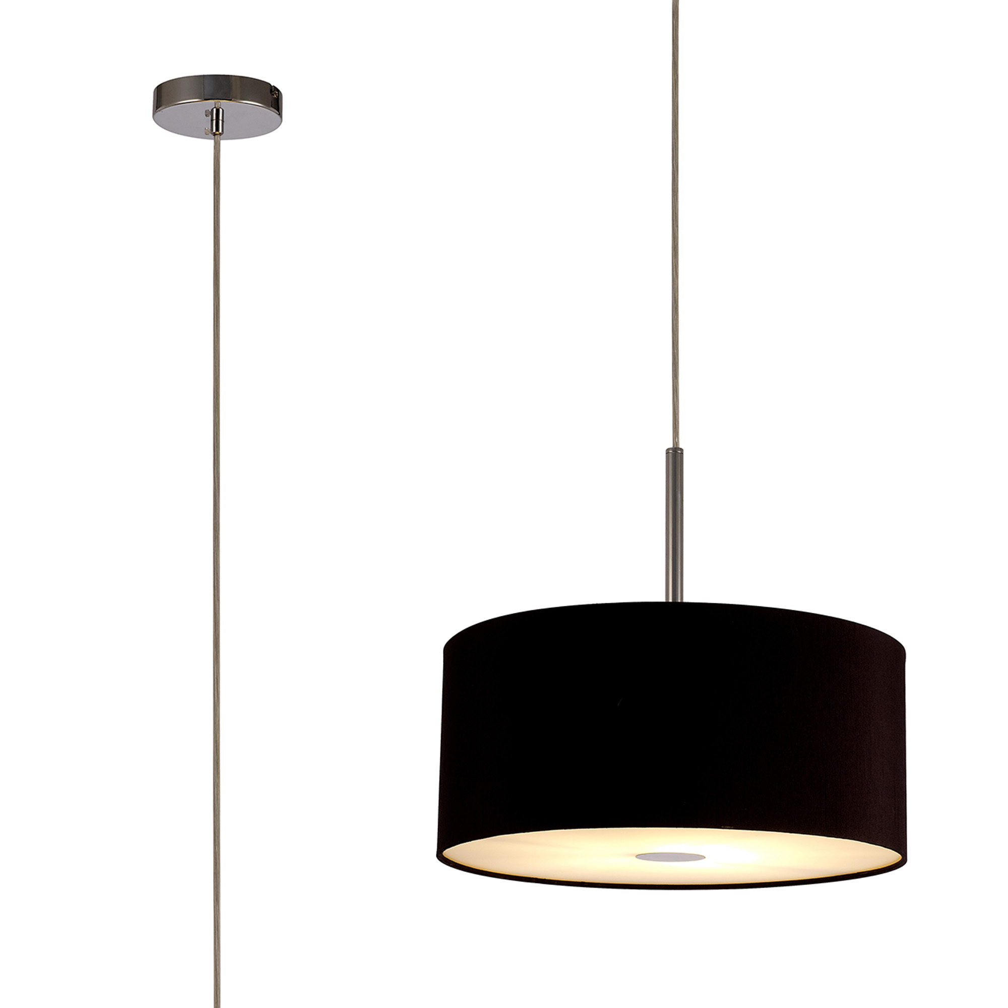 Baymont CH BL/GR Ceiling Lights Deco Single Pendant